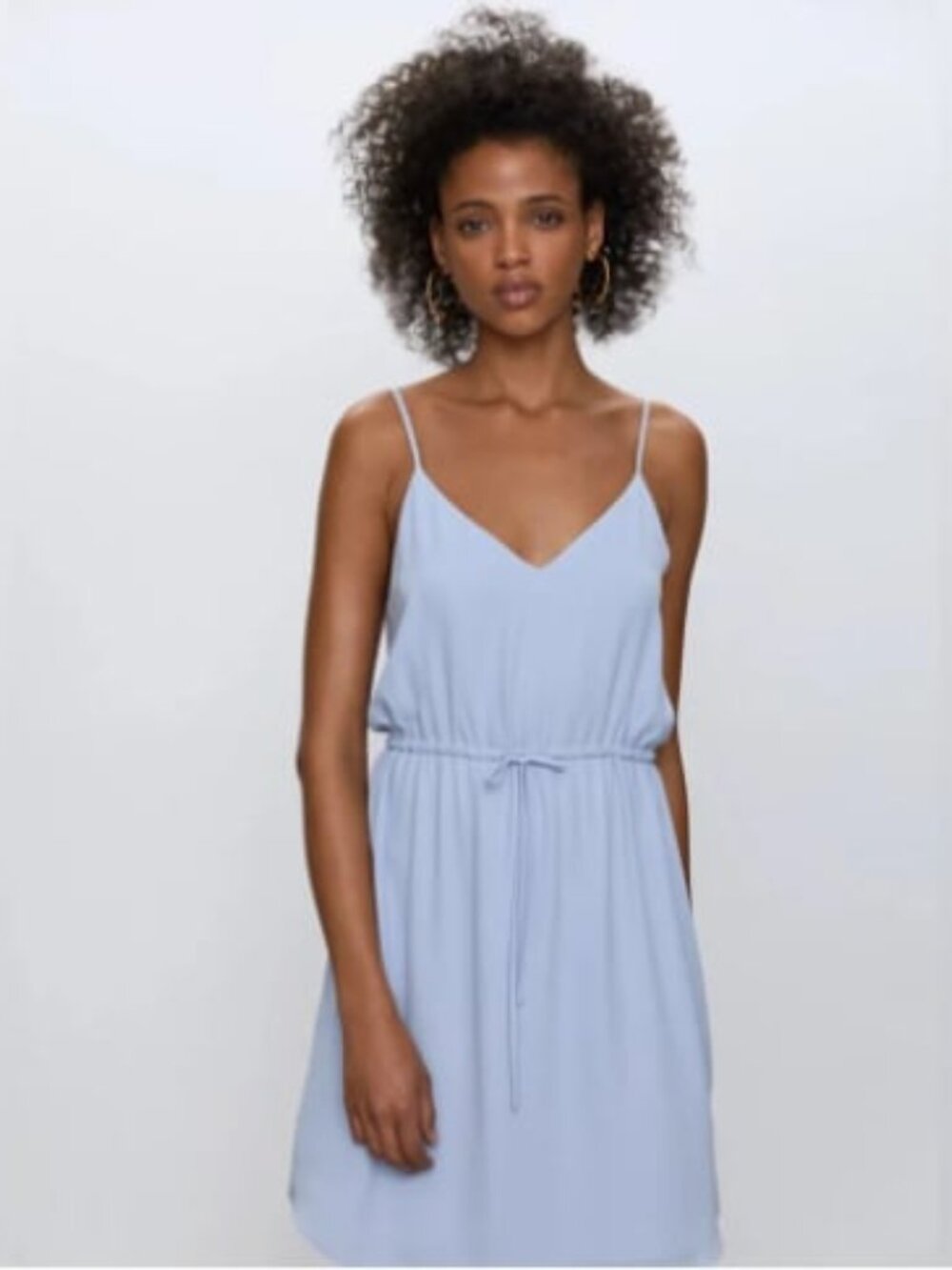 Aritzia Babaton Casimir Dress in Blue Diamond